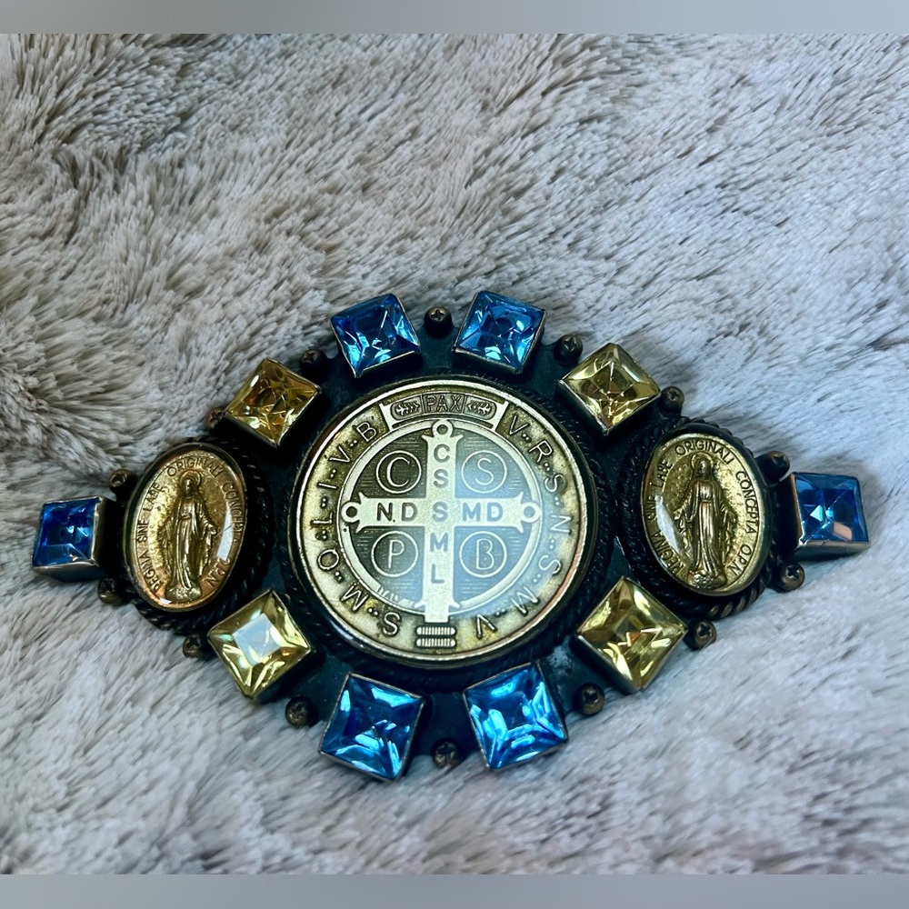 💛 Virgins Saints & Angels Belt Buckle 💙